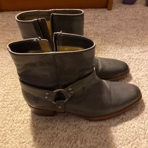 Frye harness boots